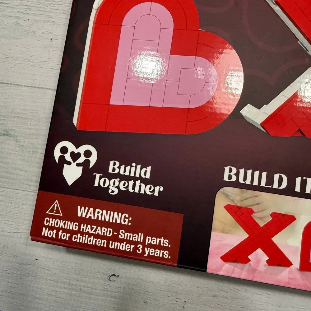 Brick Craft Bricktanicals‎ XOXO valentines day building block NEW